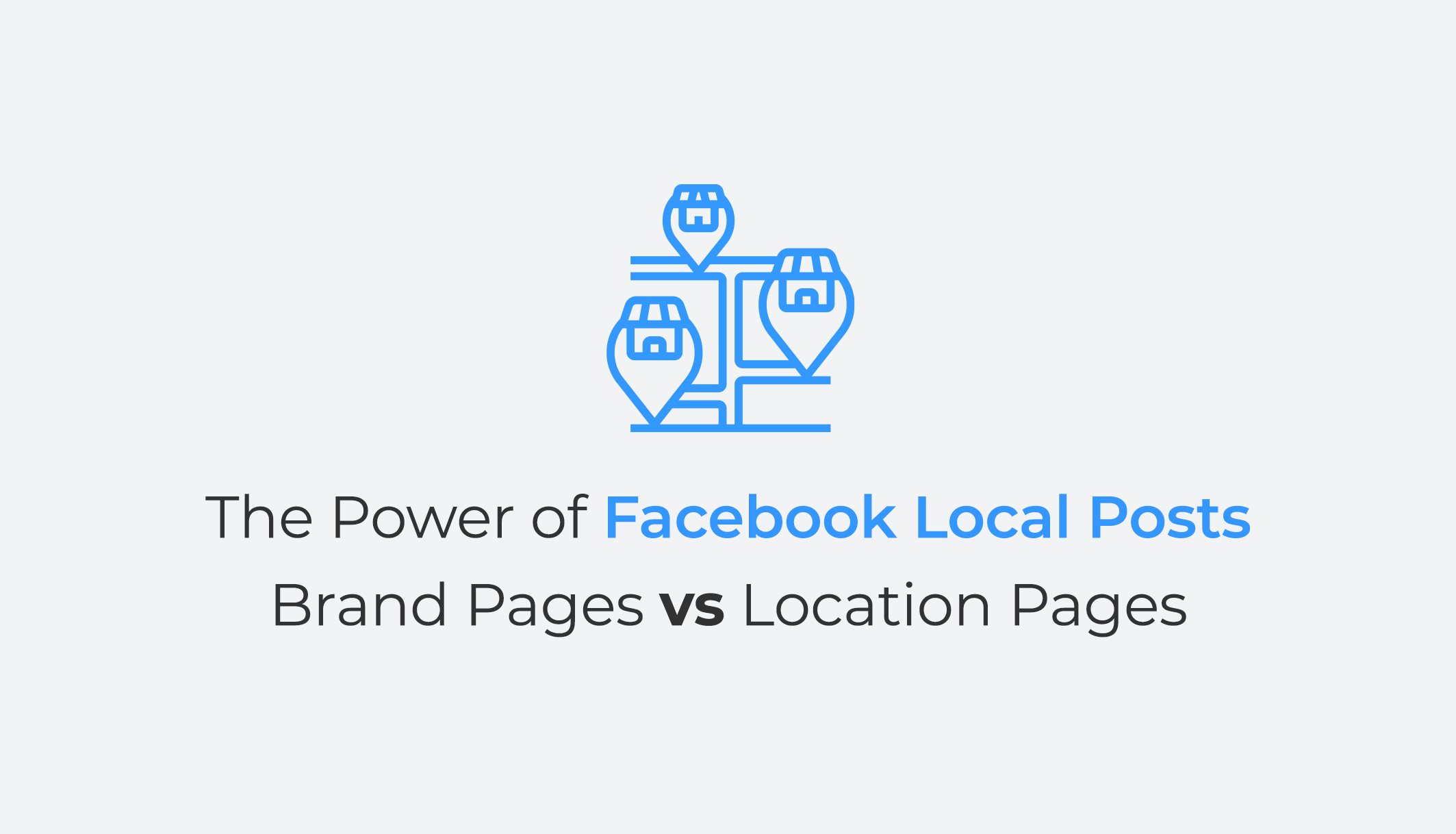 Facebook location pages