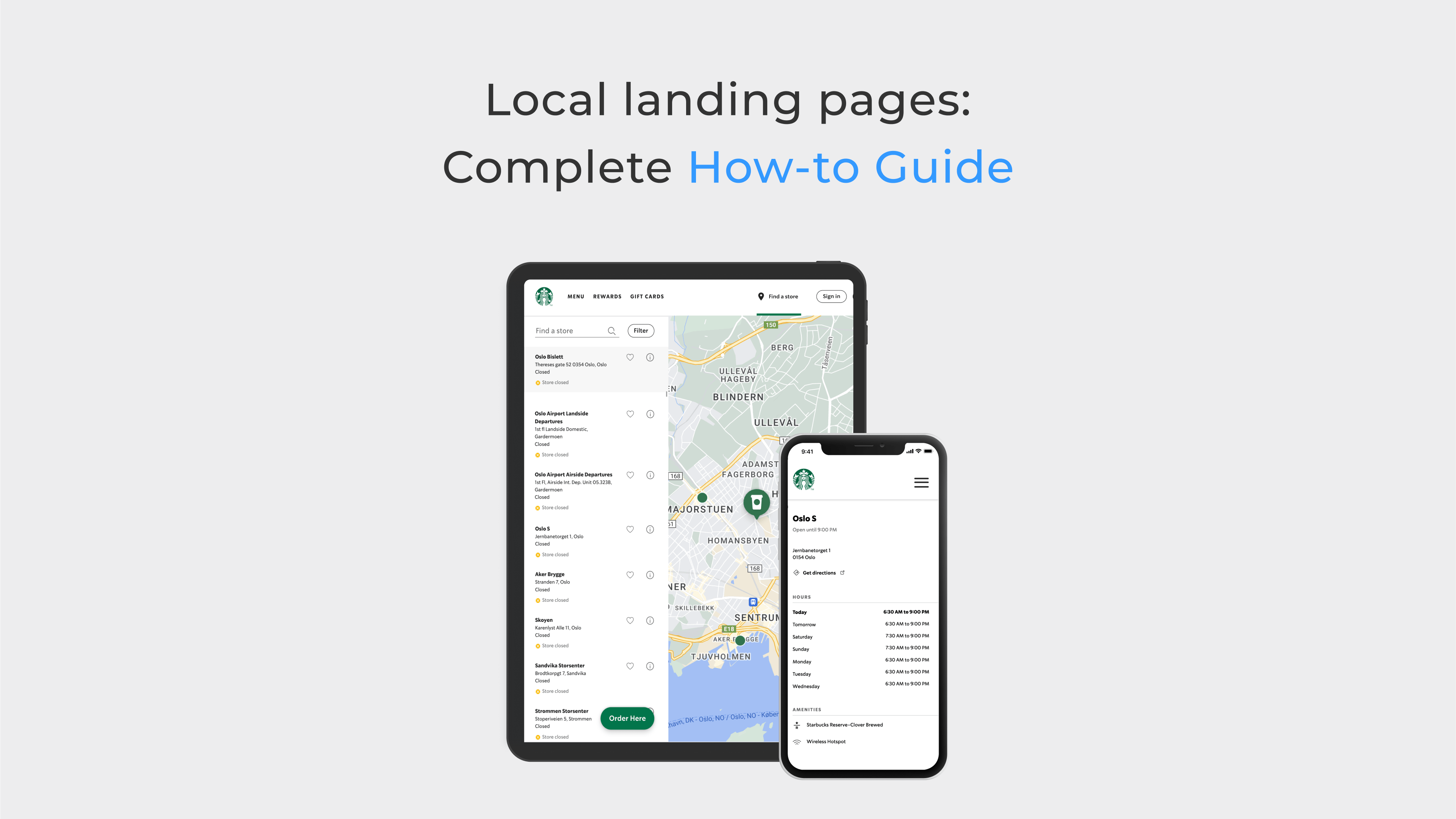 local landing pages guide