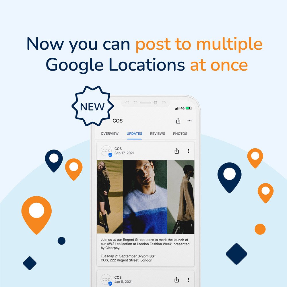 Google Posts for multi-location businesses