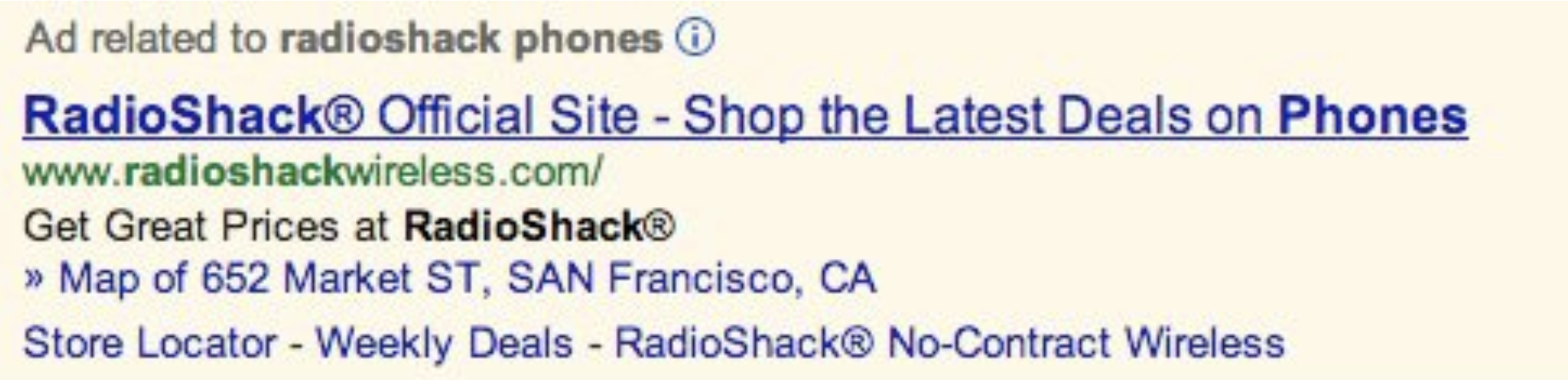 An ad with location extensions. Photo: Think With Google