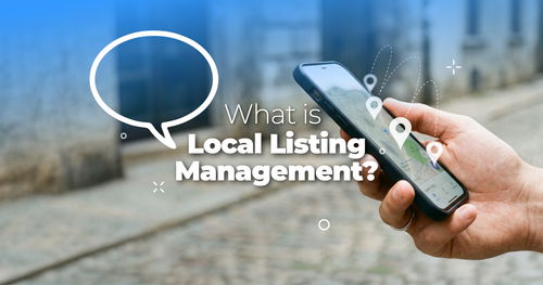 Business listing management dashboard showing locations across Google, Apple Maps, and directories