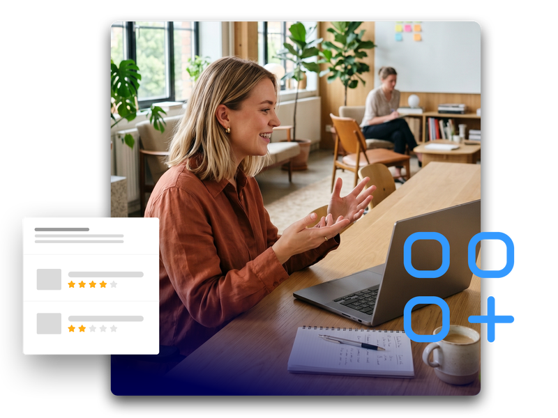 PinMeTo Customer Success Manager reviewing an account with a customer