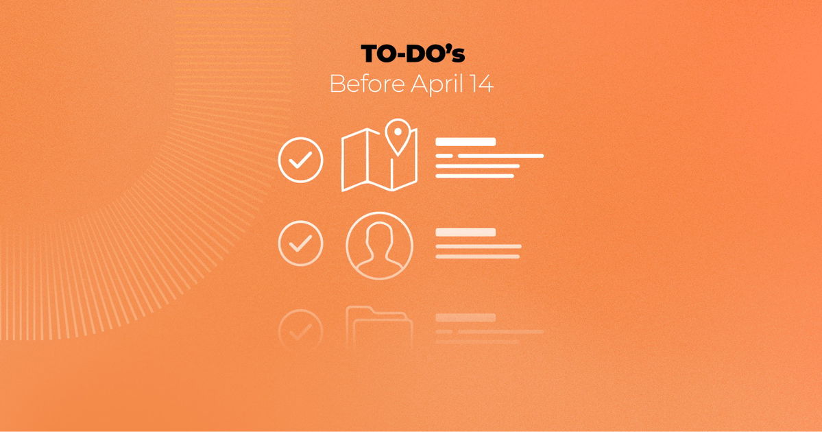 Apple Business to-do's before April 14