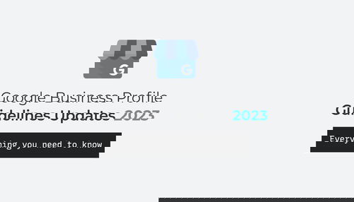 Cover article GBP updates