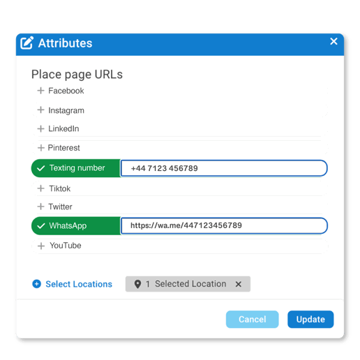 WhatsApp and SMS Integration