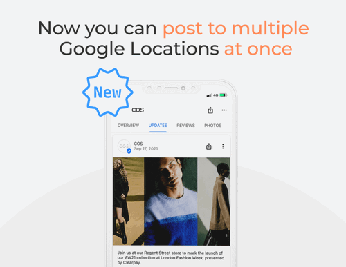 Google locations at once min