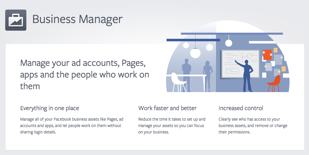 Facebook Business Manager dashboard overview