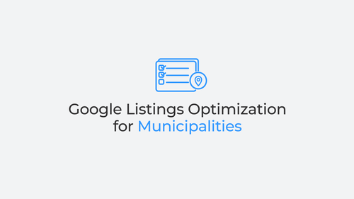 Municipality google business profile optimization