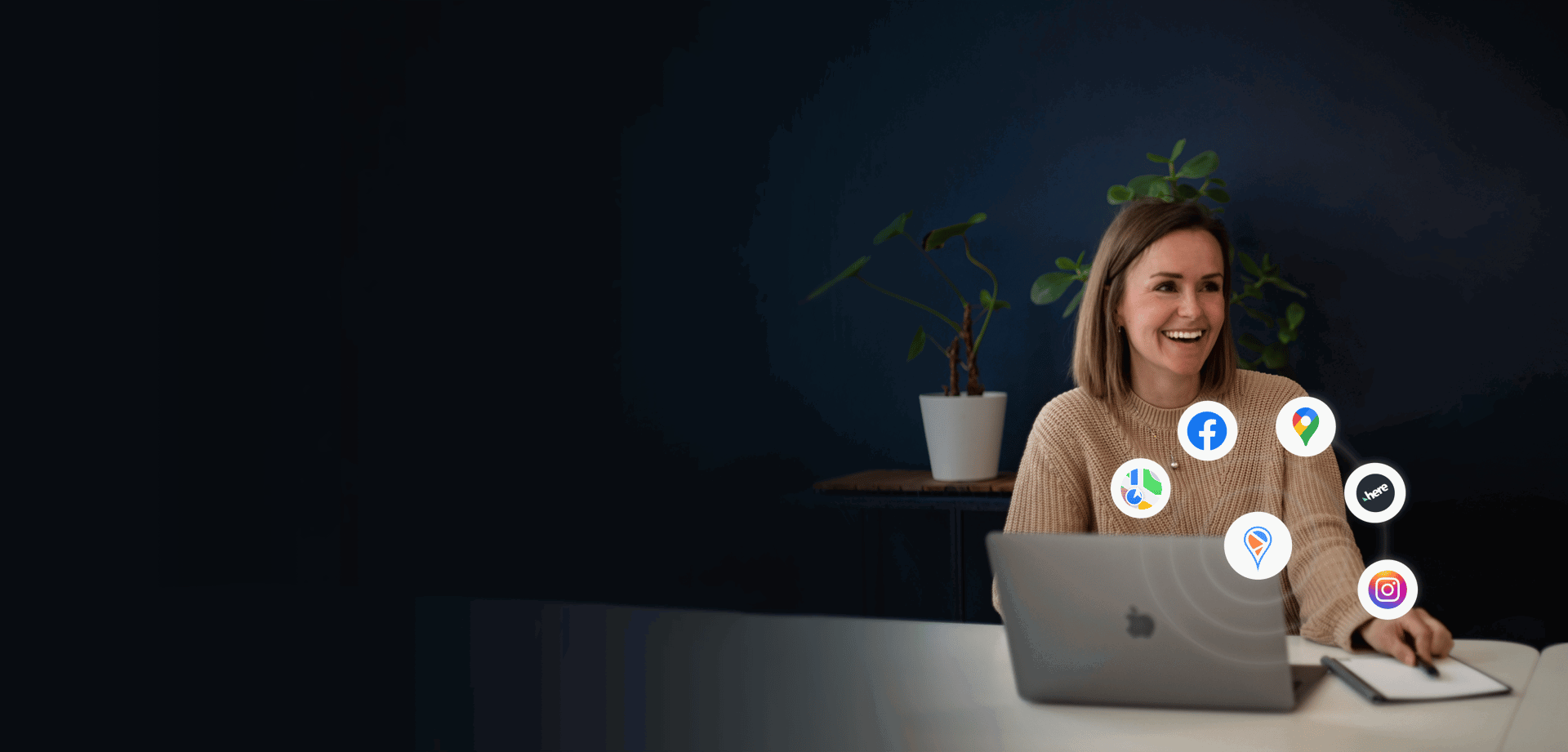 PinMeTo product overview — AI-powered local SEO platform dashboard