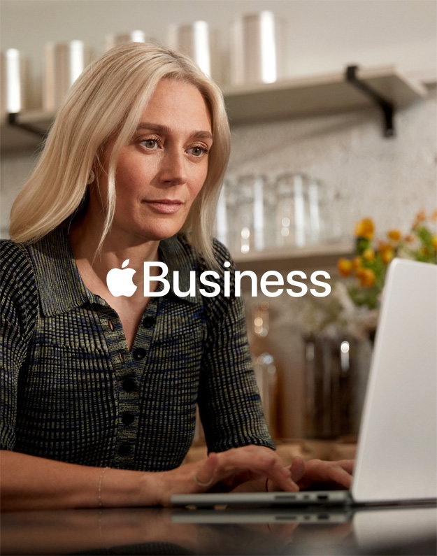 Apple Business listings optimization showing brand customization options