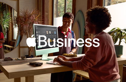 Apple Business management dashboard for managing place cards and business details