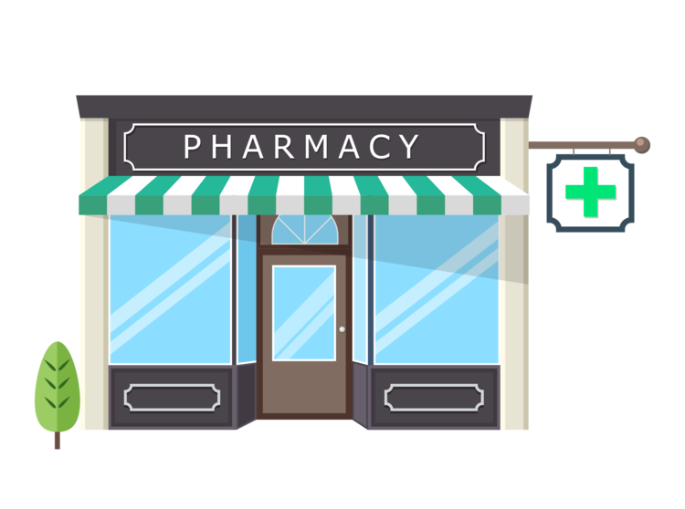 Pharmacy storefront