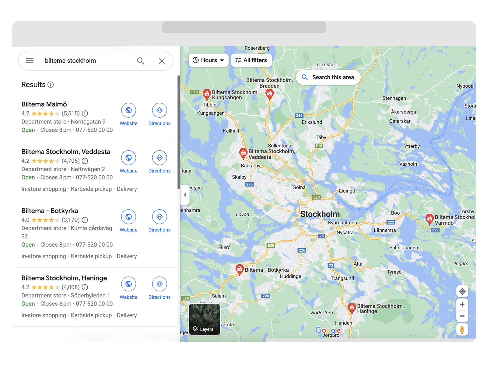 retail seo