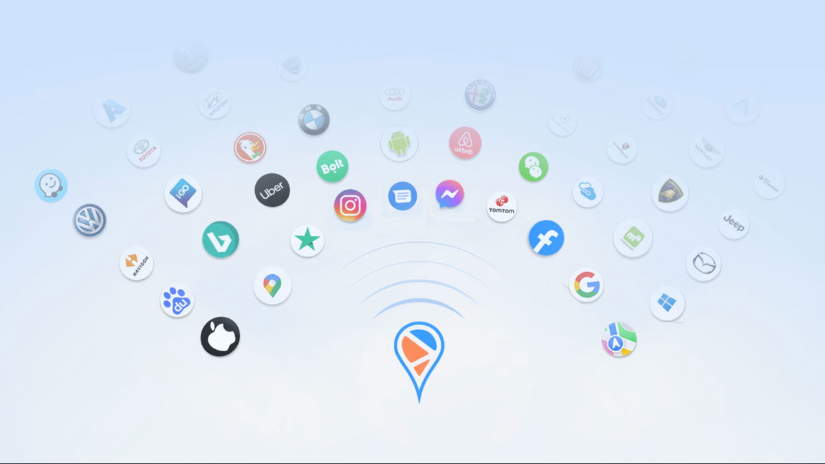 PinMeTo platform connections across search engines, social media, and directories